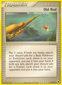 Old Rod — Dragon Frontiers 78