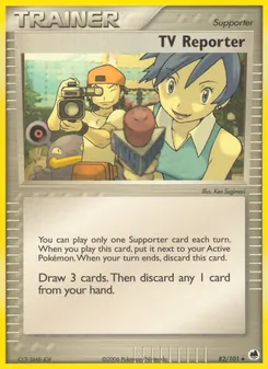 TV Reporter — Dragon Frontiers 82