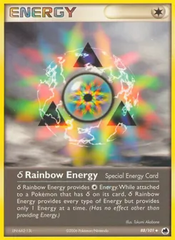 δ Rainbow Energy — Dragon Frontiers 88
