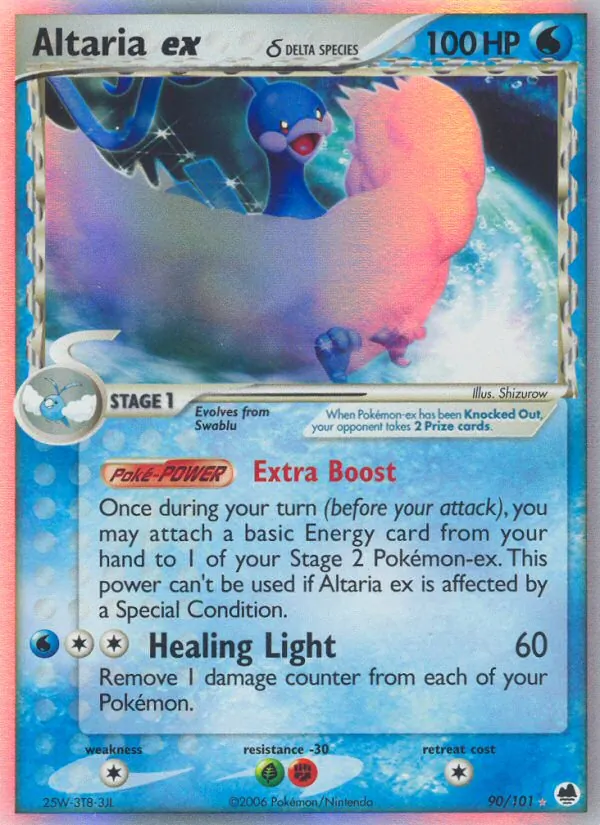 Altaria ex δ — Dragon Frontiers 90