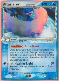 Altaria ex δ — Dragon Frontiers 90