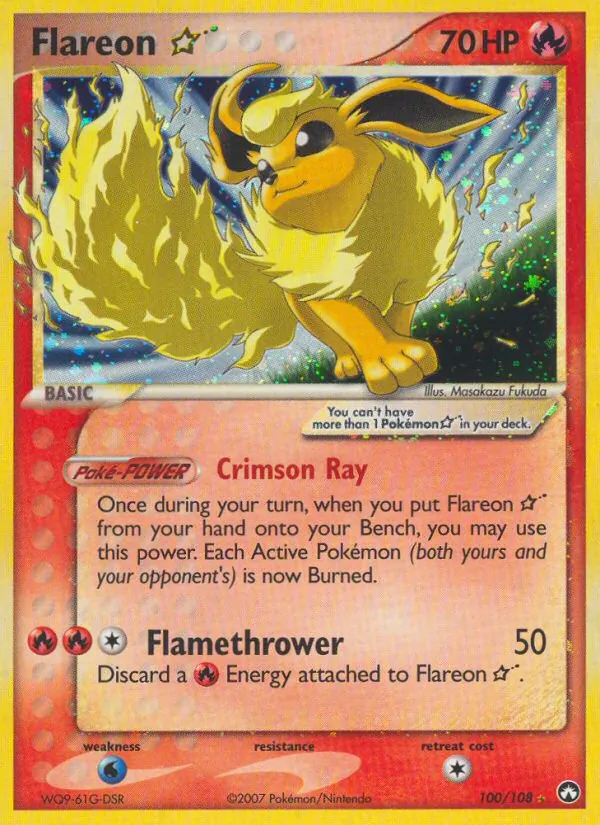 Flareon ☆ — Power Keepers 100