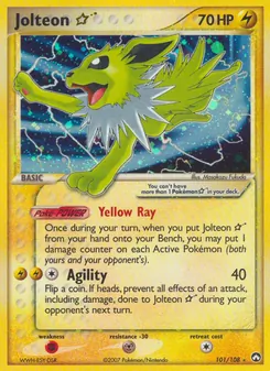 Jolteon ☆ — Power Keepers 101