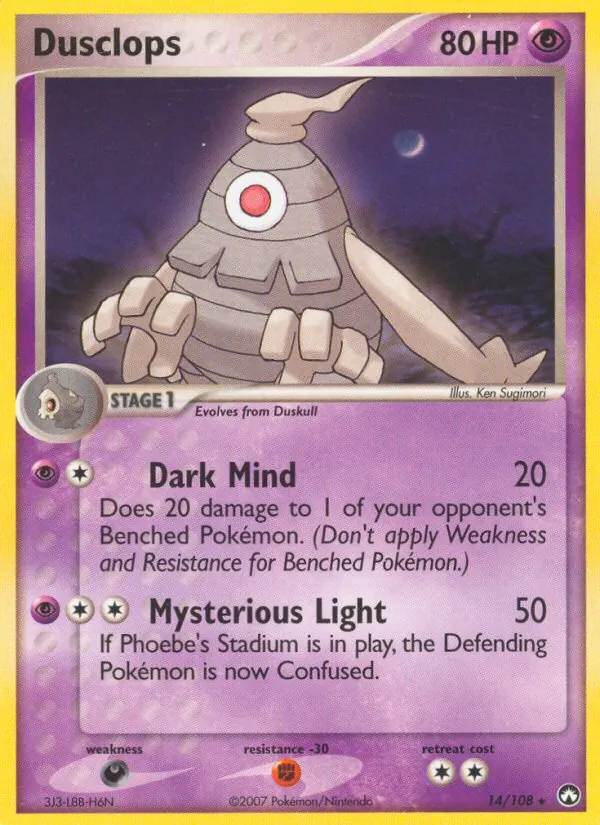 Dusclops — Power Keepers 14