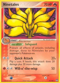 Ninetales — Power Keepers 19