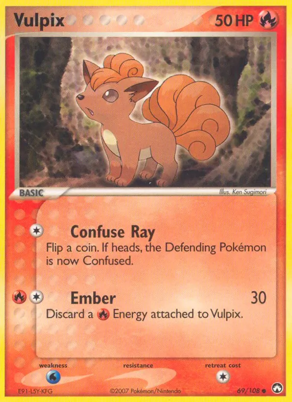 Vulpix — Power Keepers 69