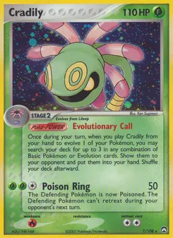 Cradily — Power Keepers 7