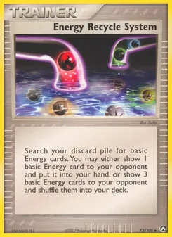 Energy Recycle System — Power Keepers 73