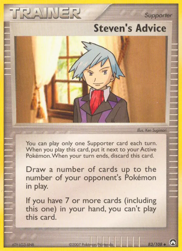 Steven's Advice — Power Keepers 83