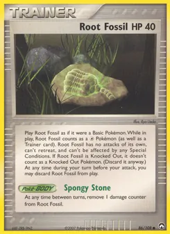 Root Fossil — Power Keepers 86