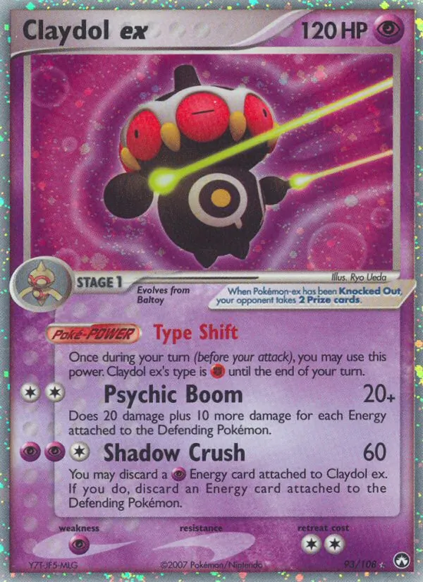 Claydol ex — Power Keepers 93