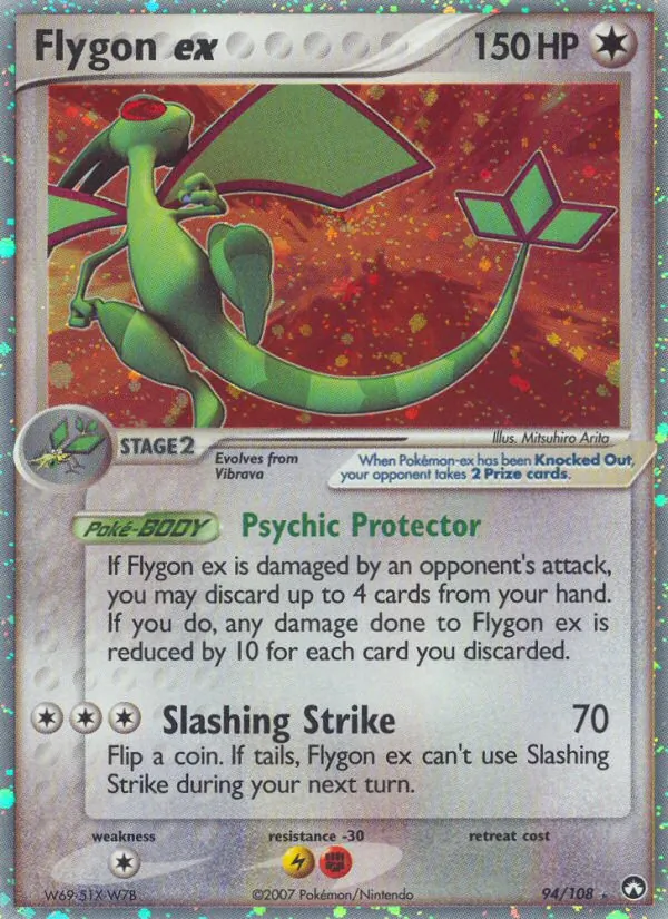Flygon ex — Power Keepers 94