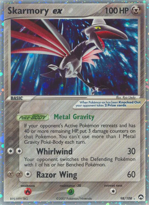 Skarmory ex — Power Keepers 98