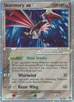 Skarmory ex — Power Keepers 98