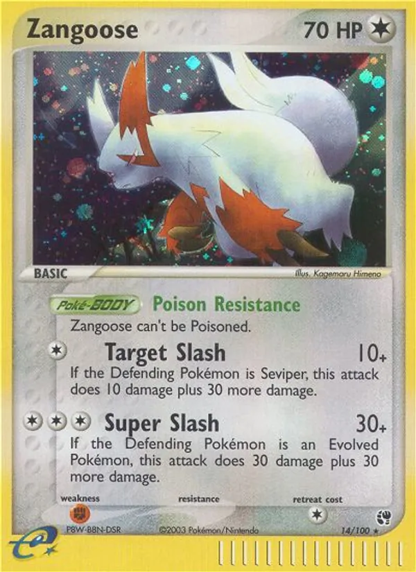 Zangoose — Sandstorm 14