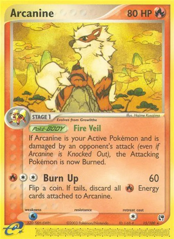 Arcanine — Sandstorm 15