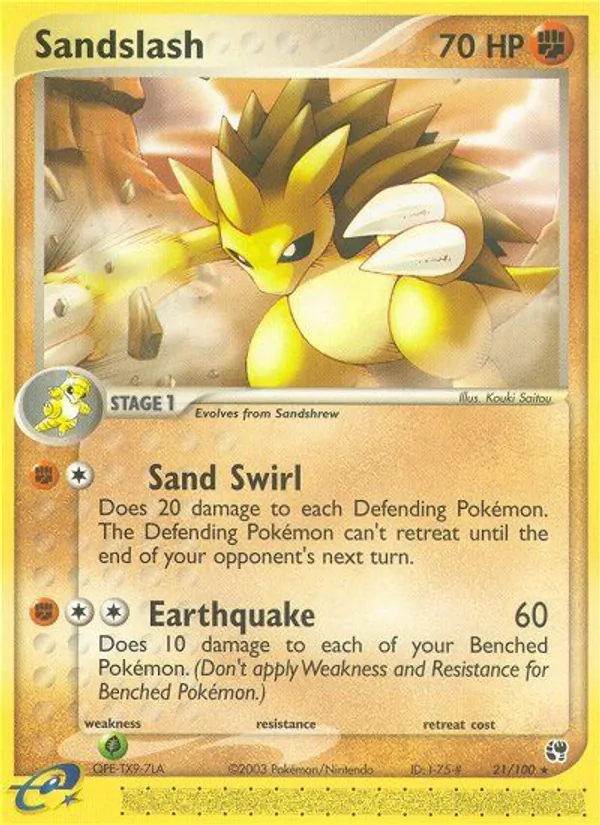 Sandslash — Sandstorm 21