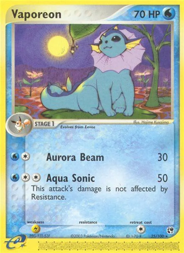 Vaporeon — Sandstorm 25
