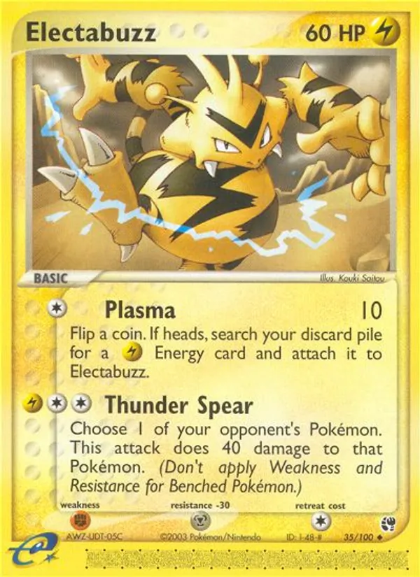Electabuzz — Sandstorm 35