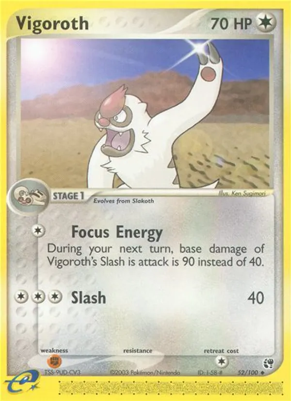Vigoroth — Sandstorm 52