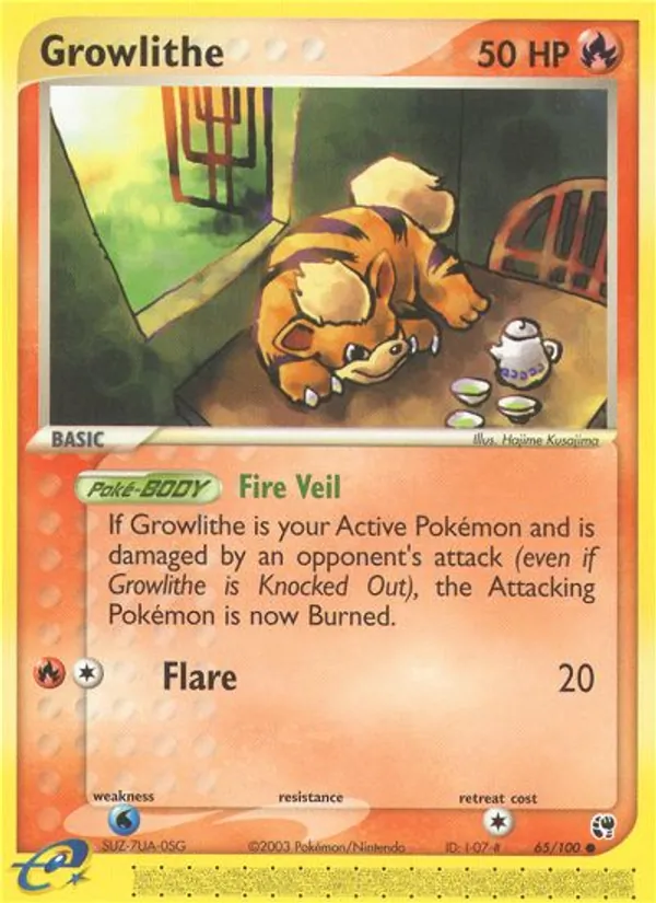 Growlithe — Sandstorm 65