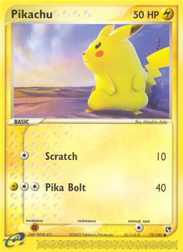 Pikachu — Sandstorm 72