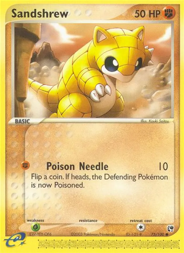Sandshrew — Sandstorm 75