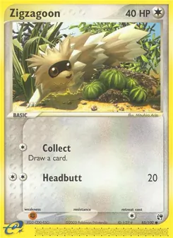 Zigzagoon — Sandstorm 85