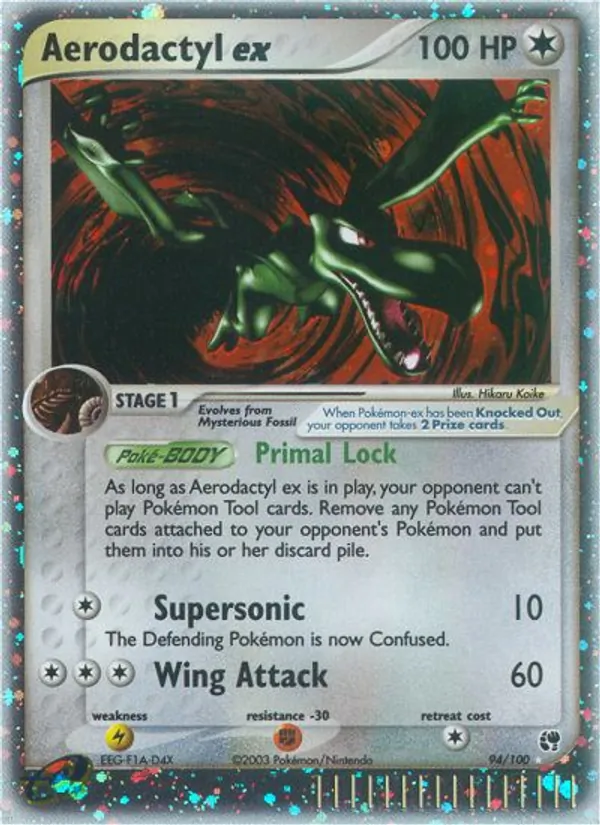 Aerodactyl ex — Sandstorm 94