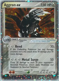 Aggron ex — Sandstorm 95