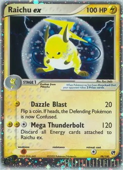 Raichu ex — Sandstorm 98