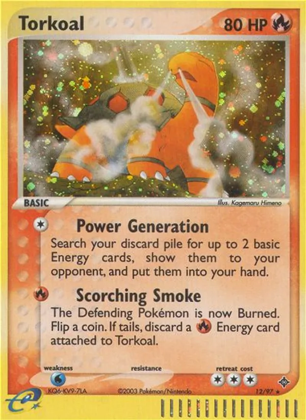 Torkoal — Dragon 12