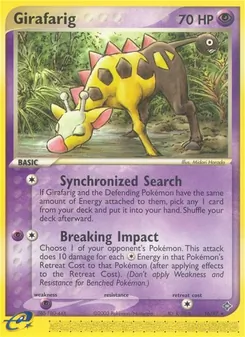 Girafarig — Dragon 16