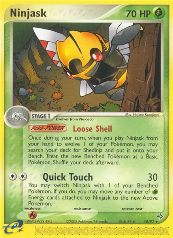 Ninjask — Dragon 18