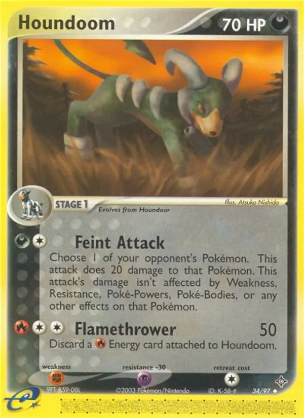 Houndoom — Dragon 34