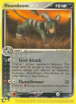 Houndoom — Dragon 34