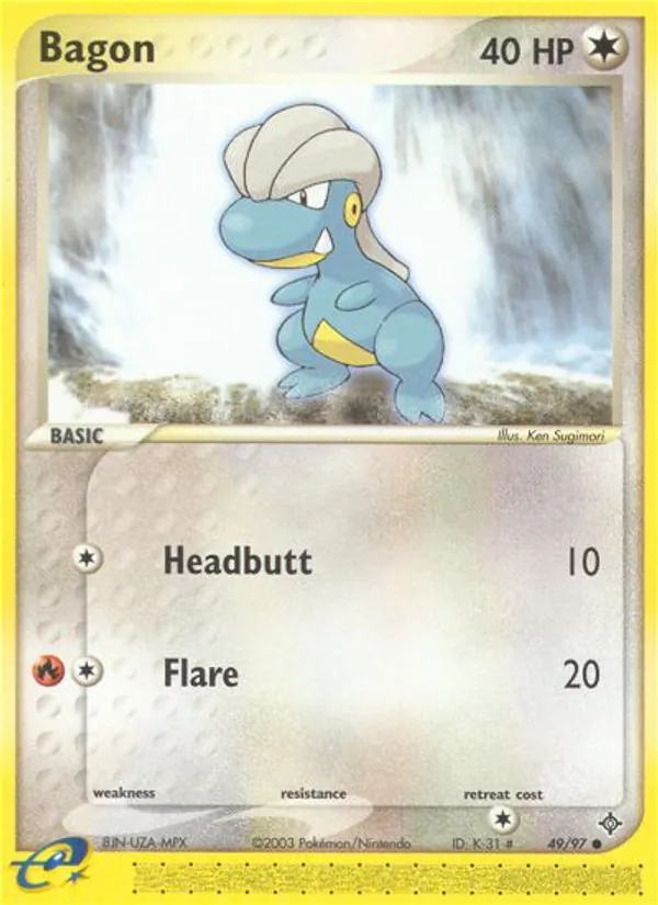 Bagon — Dragon 49