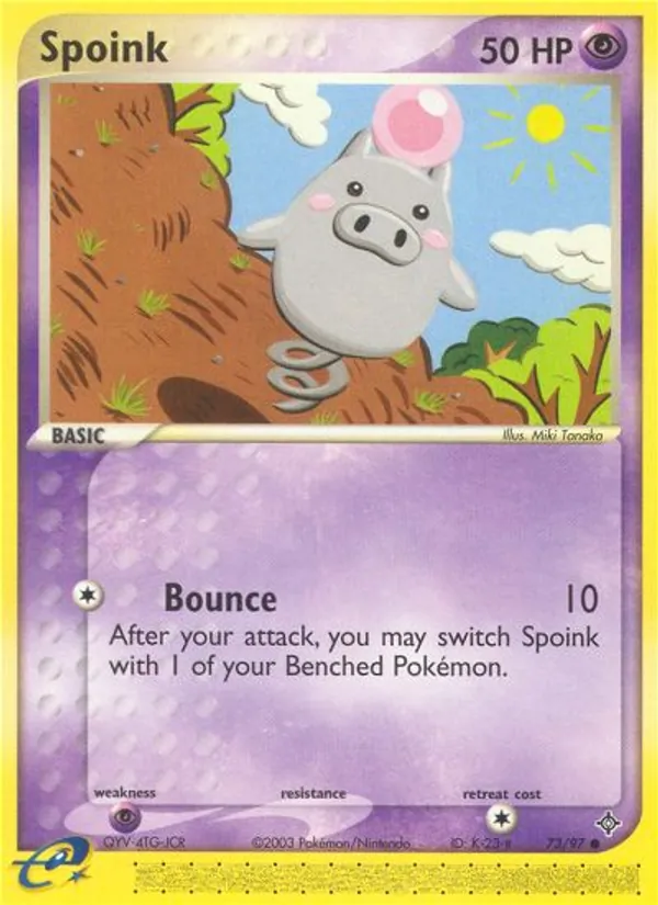 Spoink — Dragon 73