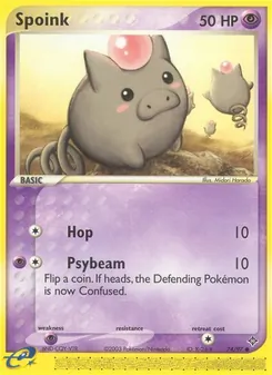 Spoink — Dragon 74