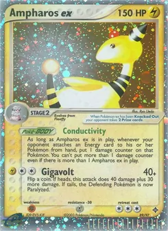 Ampharos ex — Dragon 89