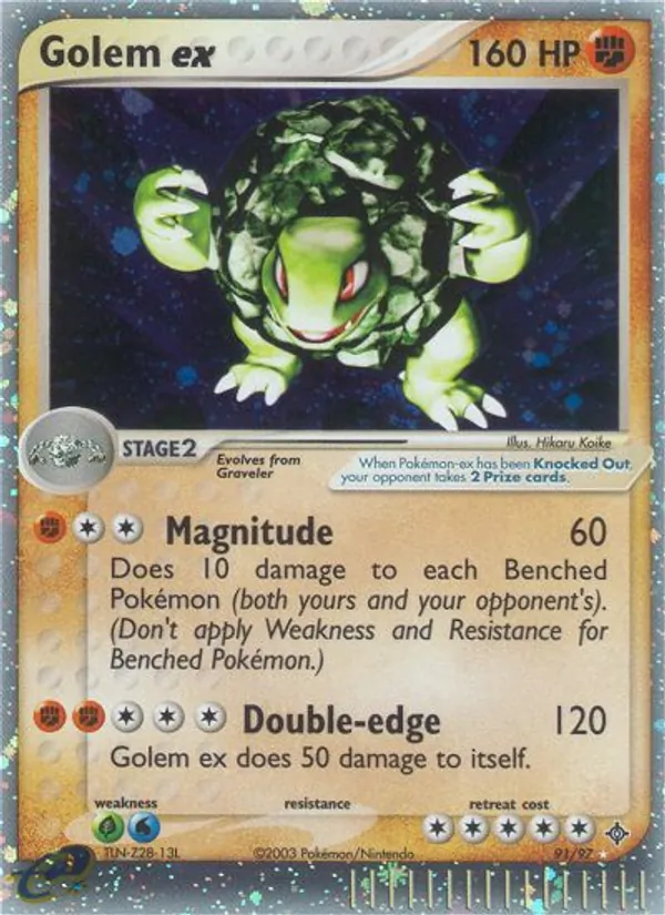 Golem ex — Dragon 91