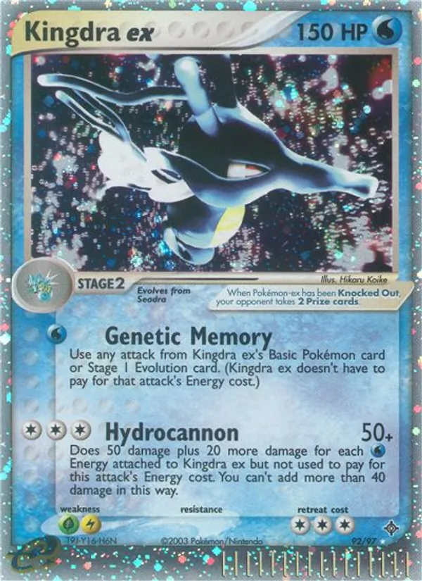 Kingdra ex — Dragon 92