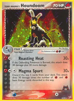 Team Magma's Houndoom — Team Magma vs Team Aqua 10