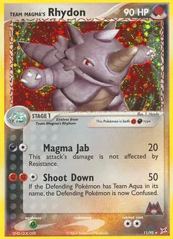 Team Magma's Rhydon — Team Magma vs Team Aqua 11