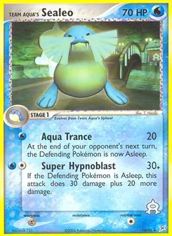 Team Aqua's Sealeo — Team Magma vs Team Aqua 16