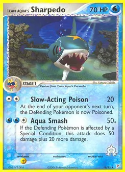 Team Aqua's Sharpedo — Team Magma vs Team Aqua 18