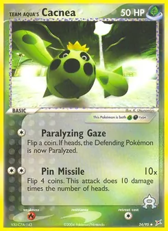 Team Aqua's Cacnea — Team Magma vs Team Aqua 24