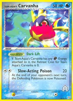 Team Aqua's Carvanha — Team Magma vs Team Aqua 25