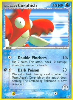 Team Aqua's Corphish — Team Magma vs Team Aqua 26