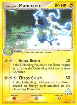 Team Aqua's Manectric — Team Magma vs Team Aqua 29